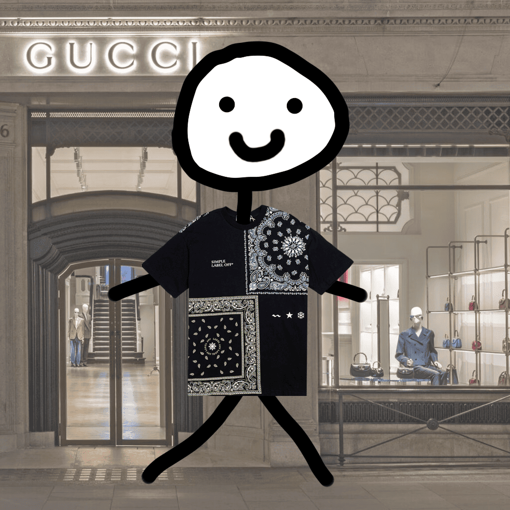 Футболка-ковер