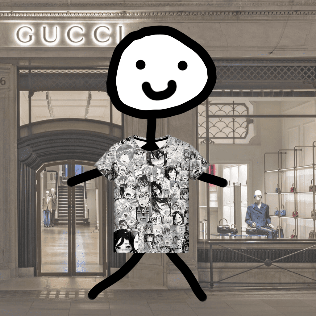 Футболка Ахегао