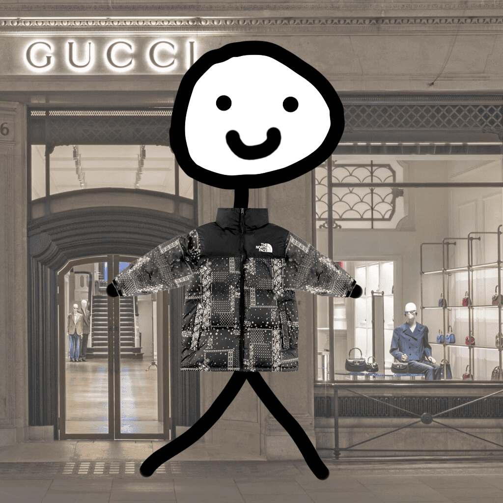 The North Face: supreme bandana