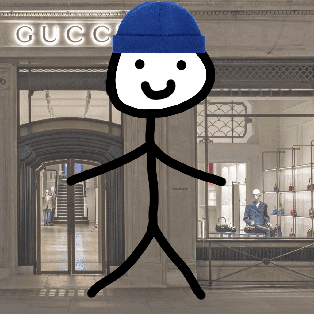 Голубая шапка