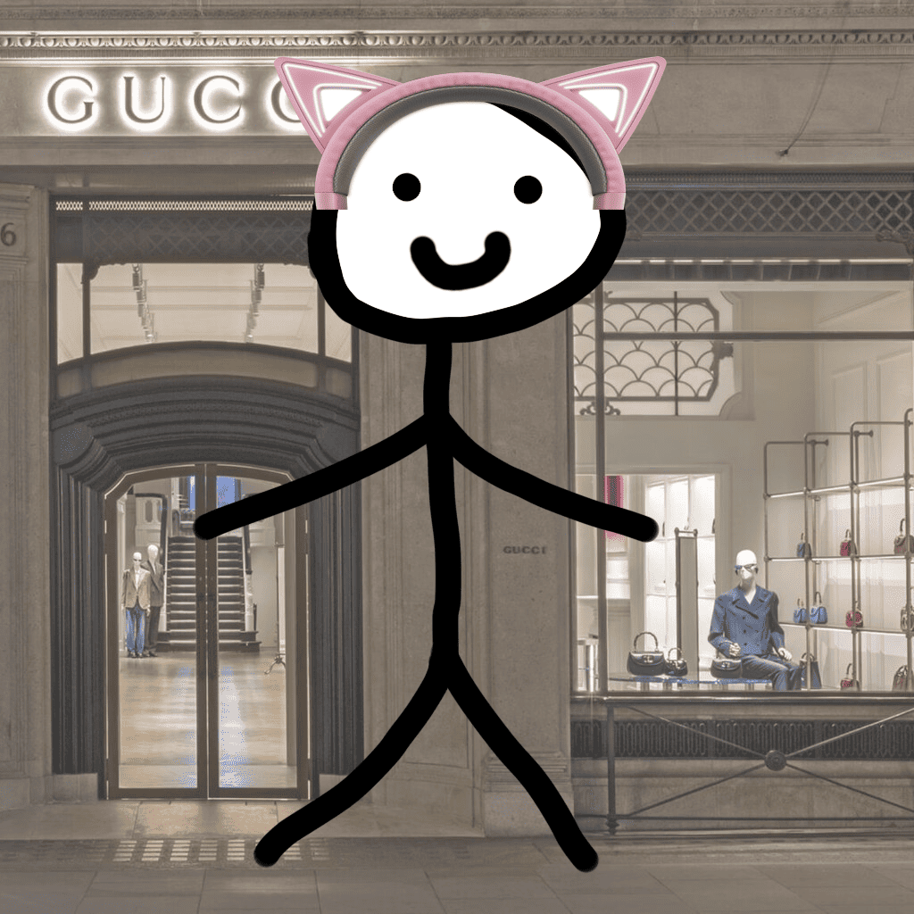 Розовые ушки