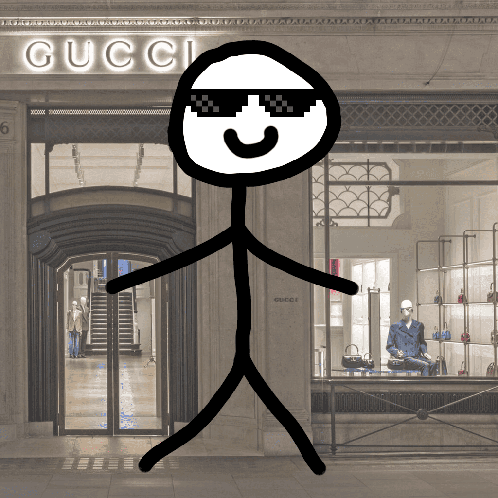 Пиксельные очки