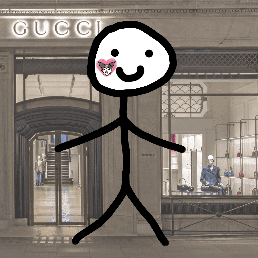 Тату Hello Kitty