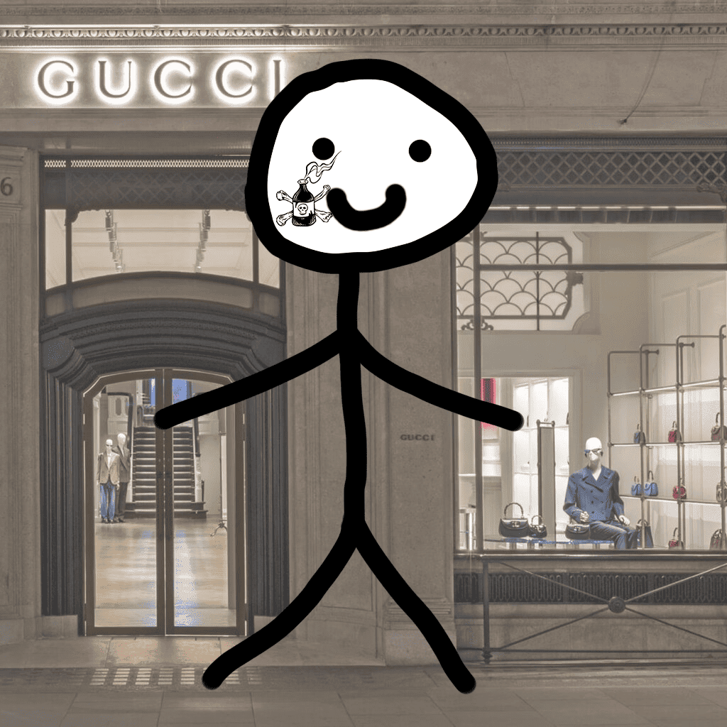 Тату Ядовитая Бутылка