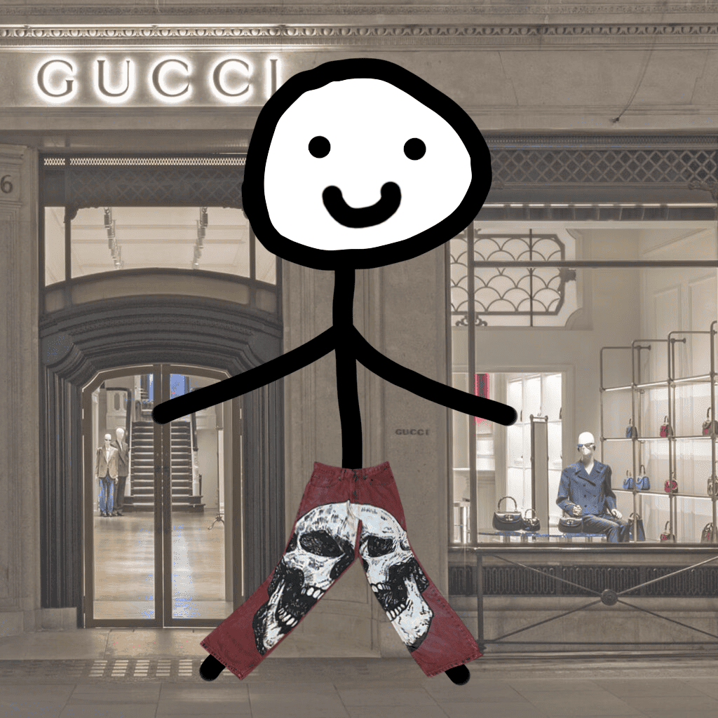 Брюки Красный Яд